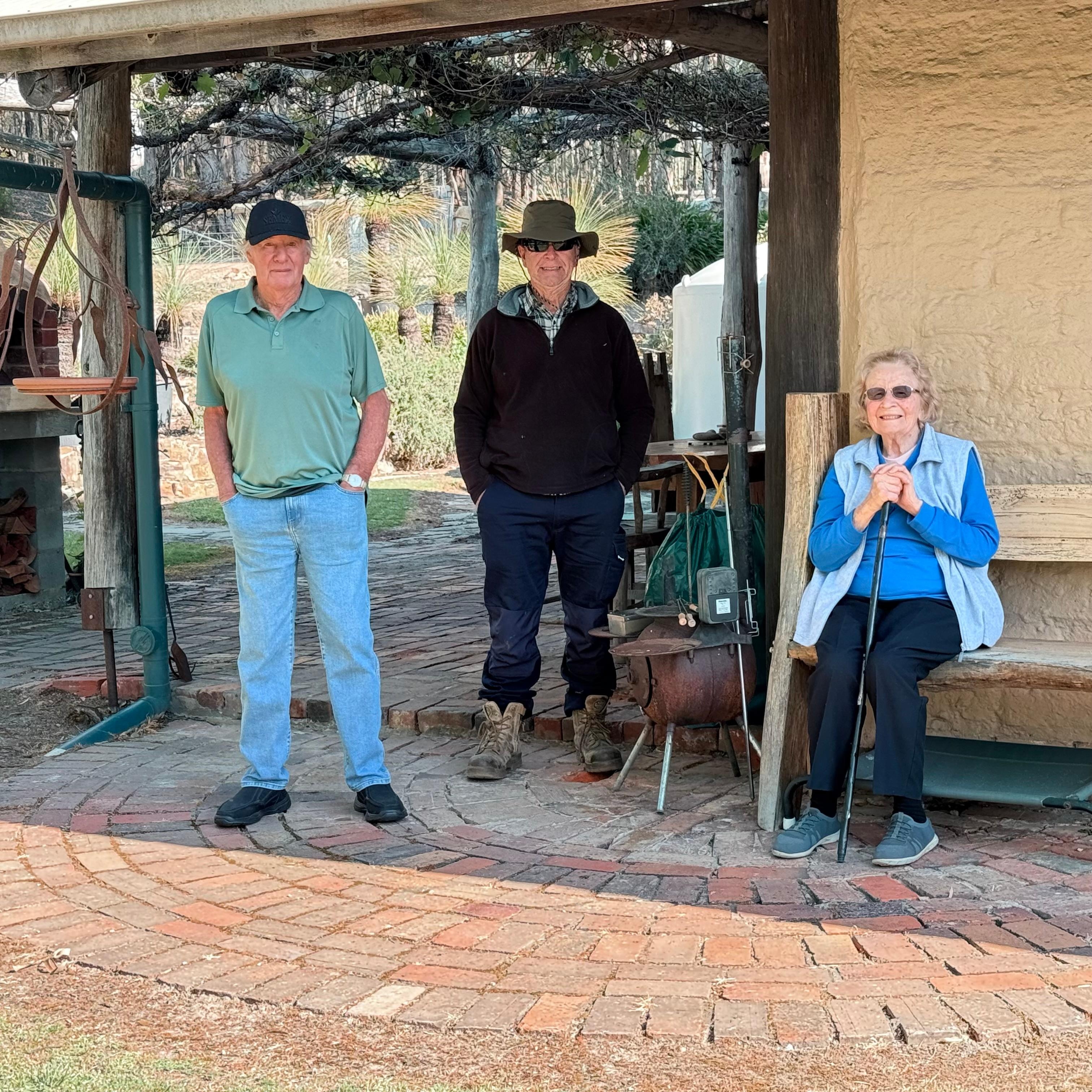 A quiet outdoor time.