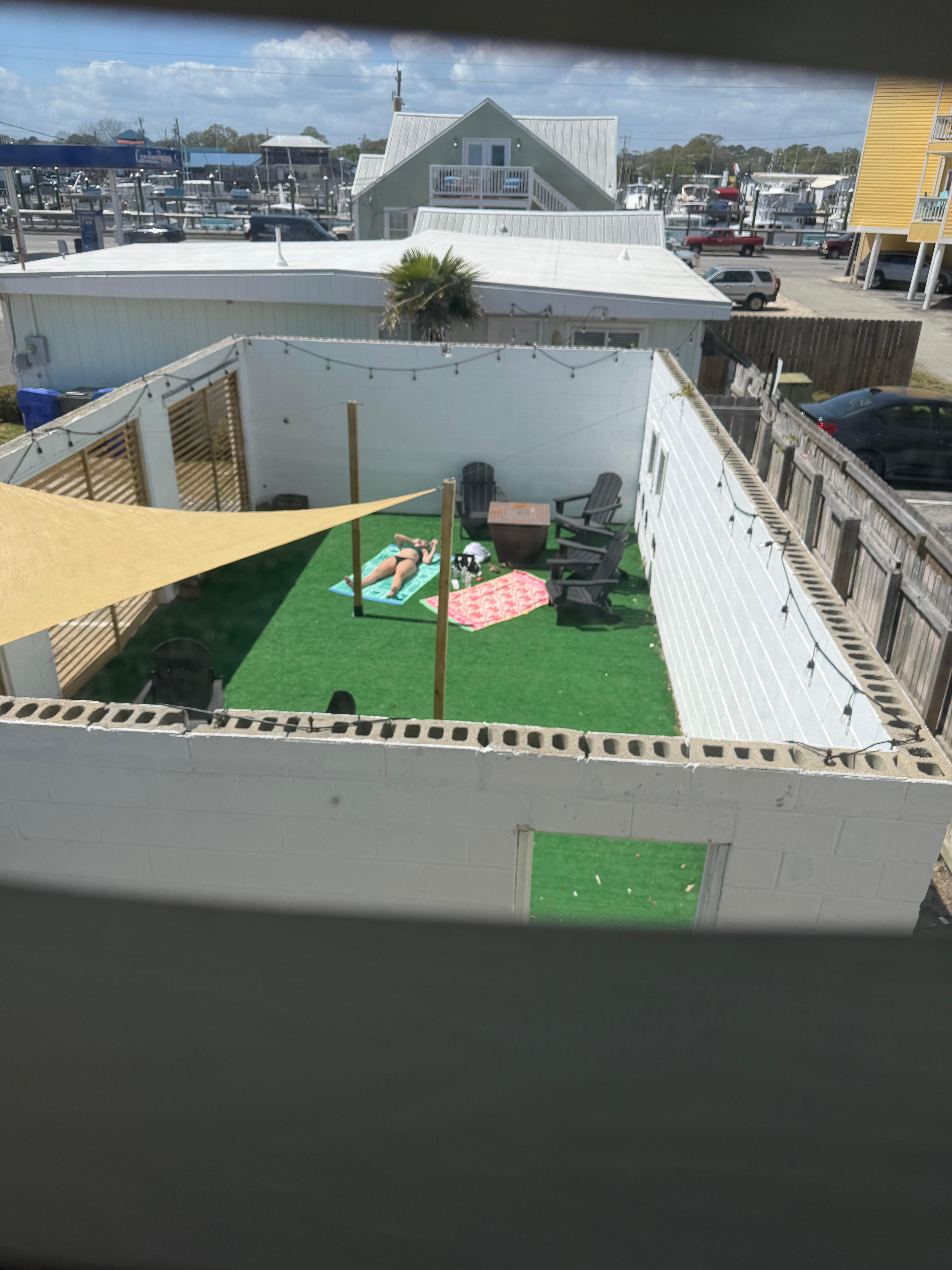 Shared area was fun to relax in.