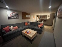 You walk right into lounging on this couch!