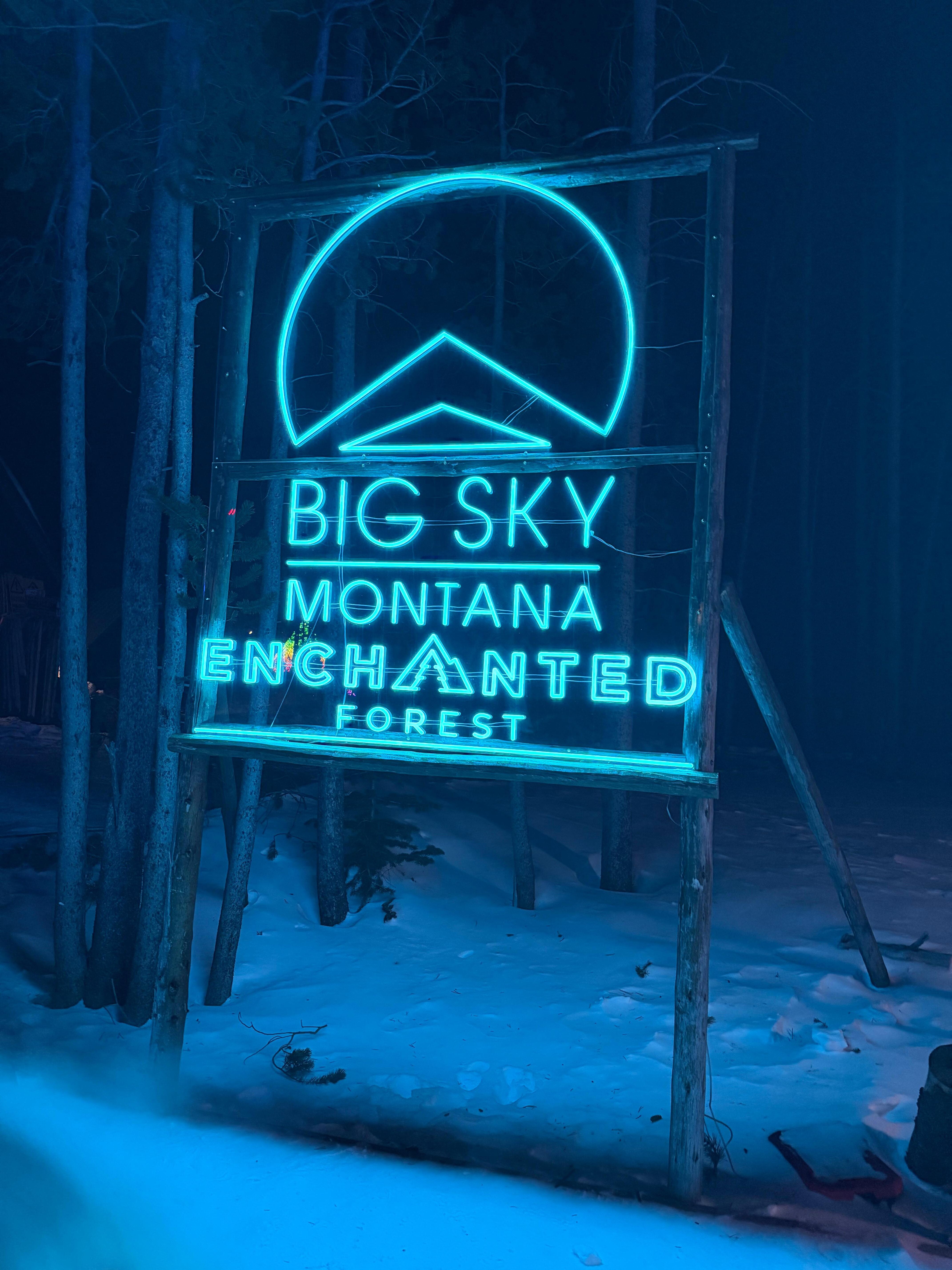 Drove up to Big Sky for their Enchanted Forest and it was amazing!