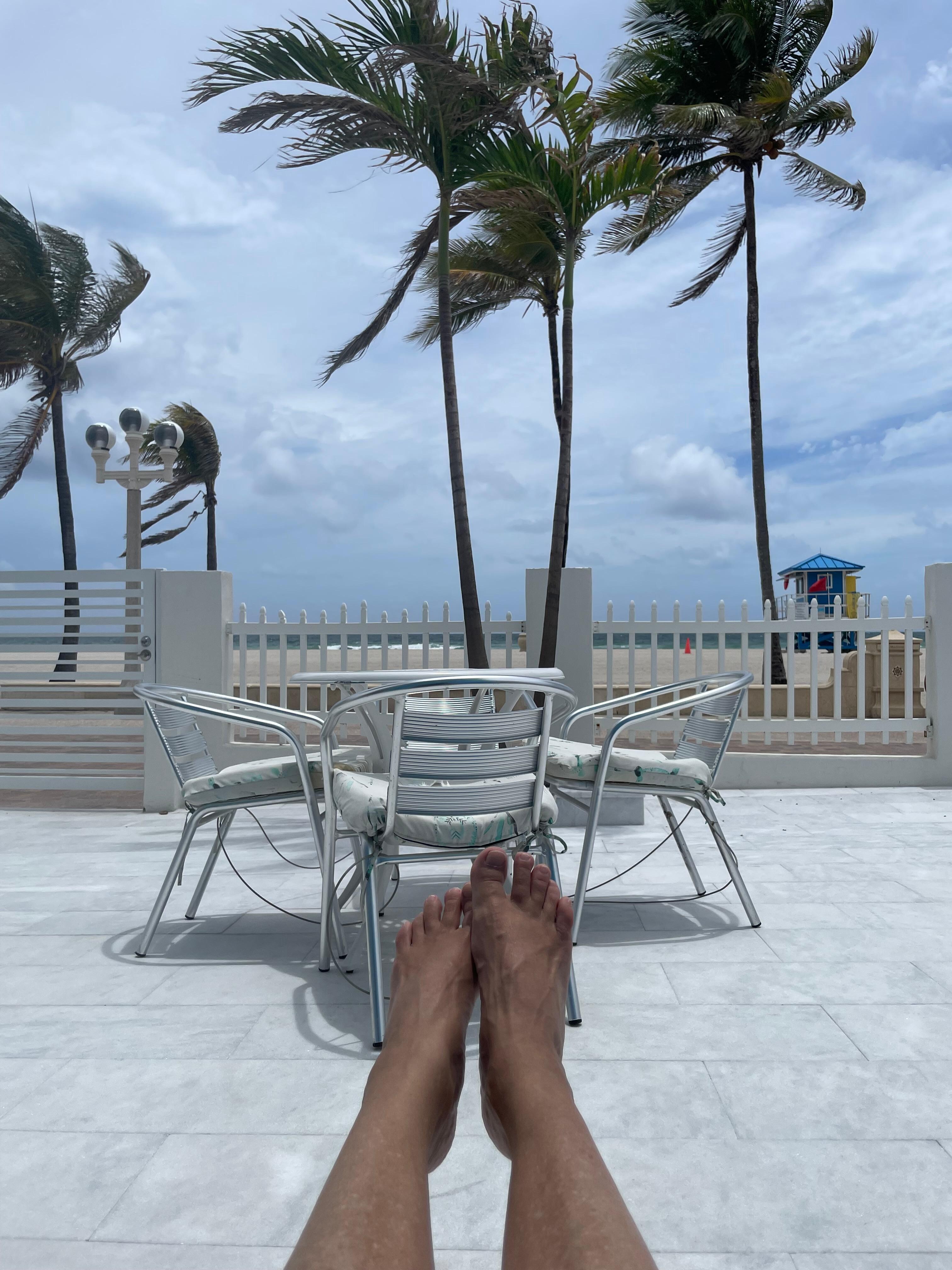 View from the front patio.