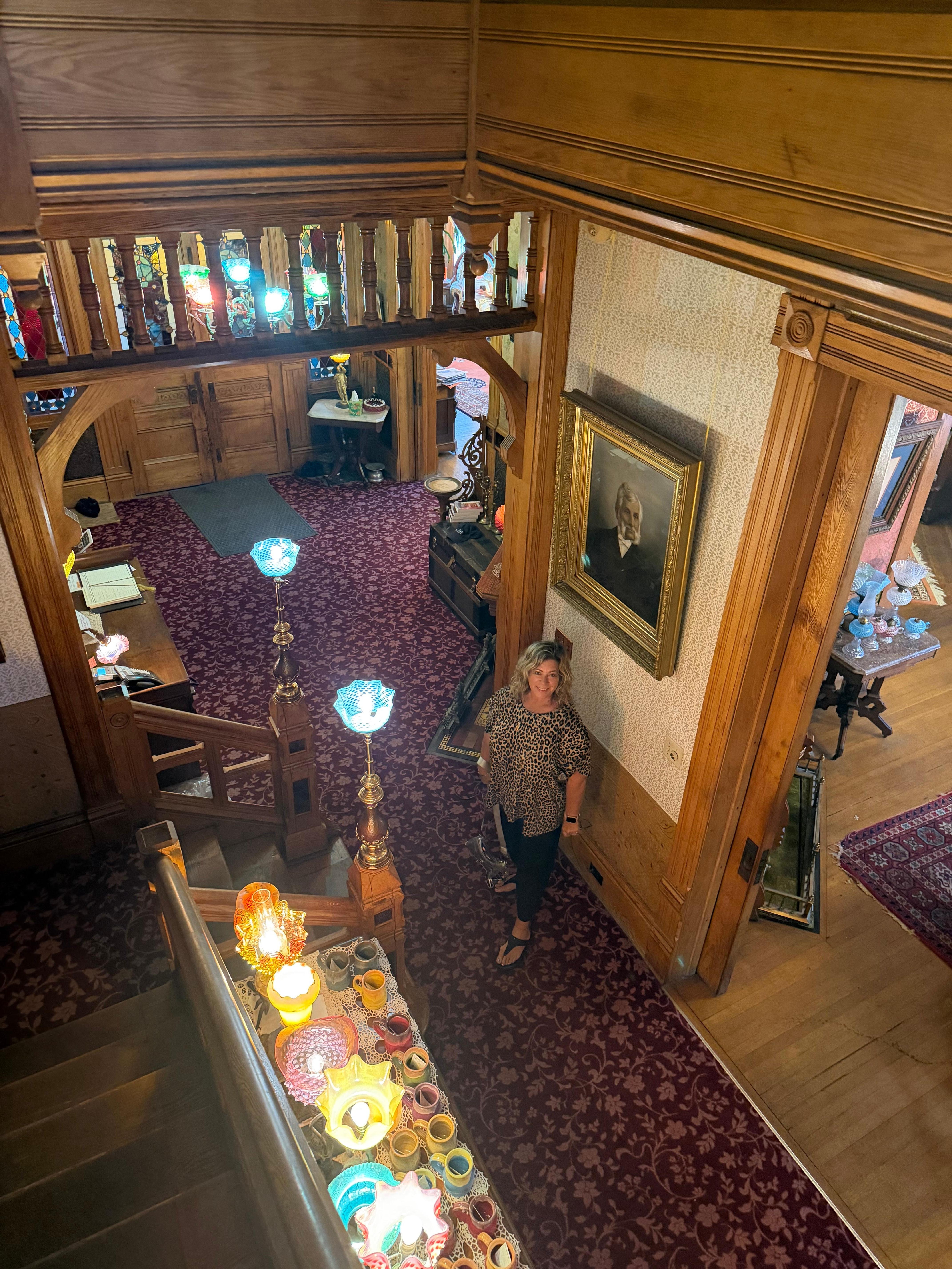 View from second floor