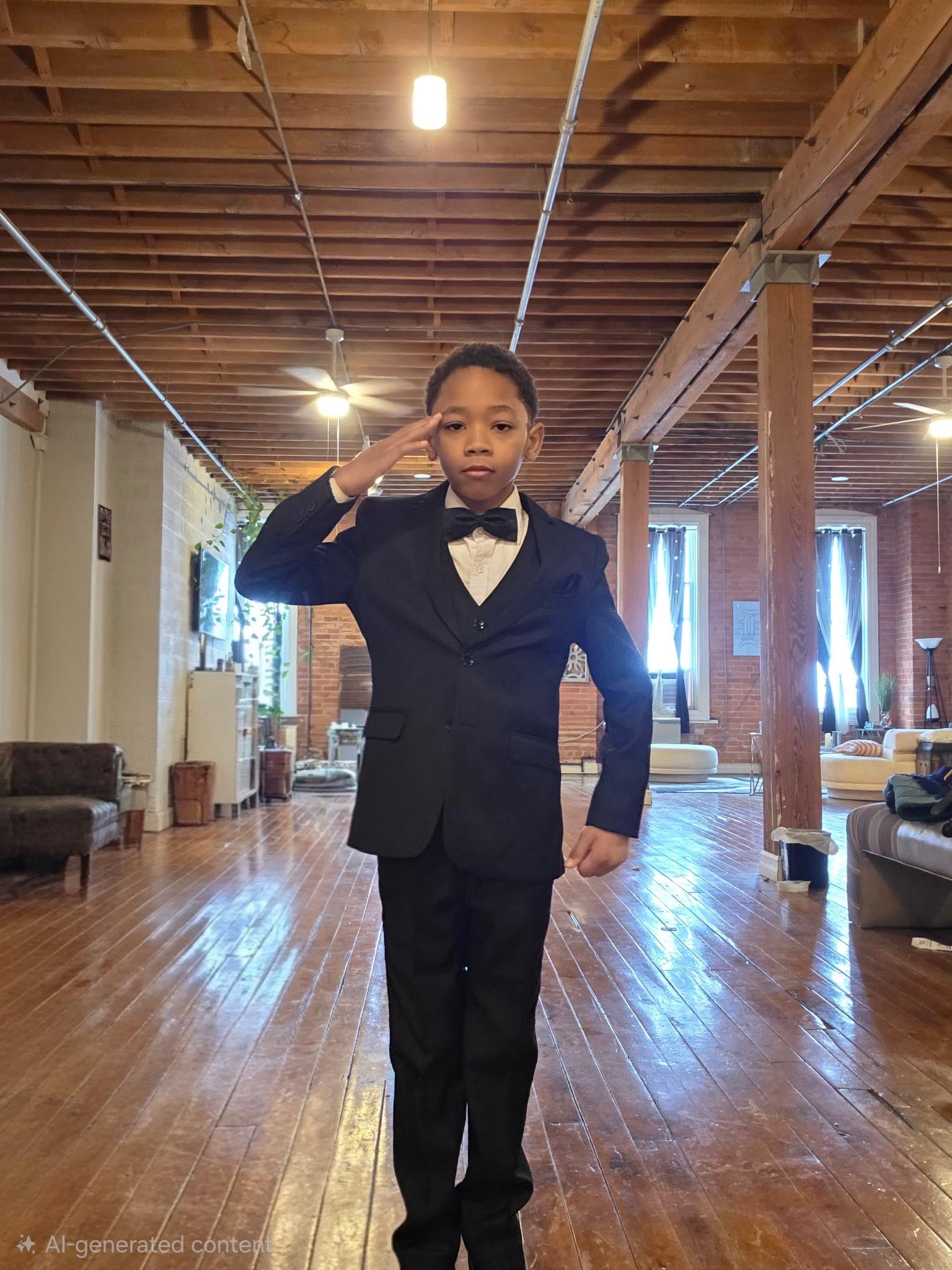 On our way to the convention center to see the Hon Louis Farrakhan!