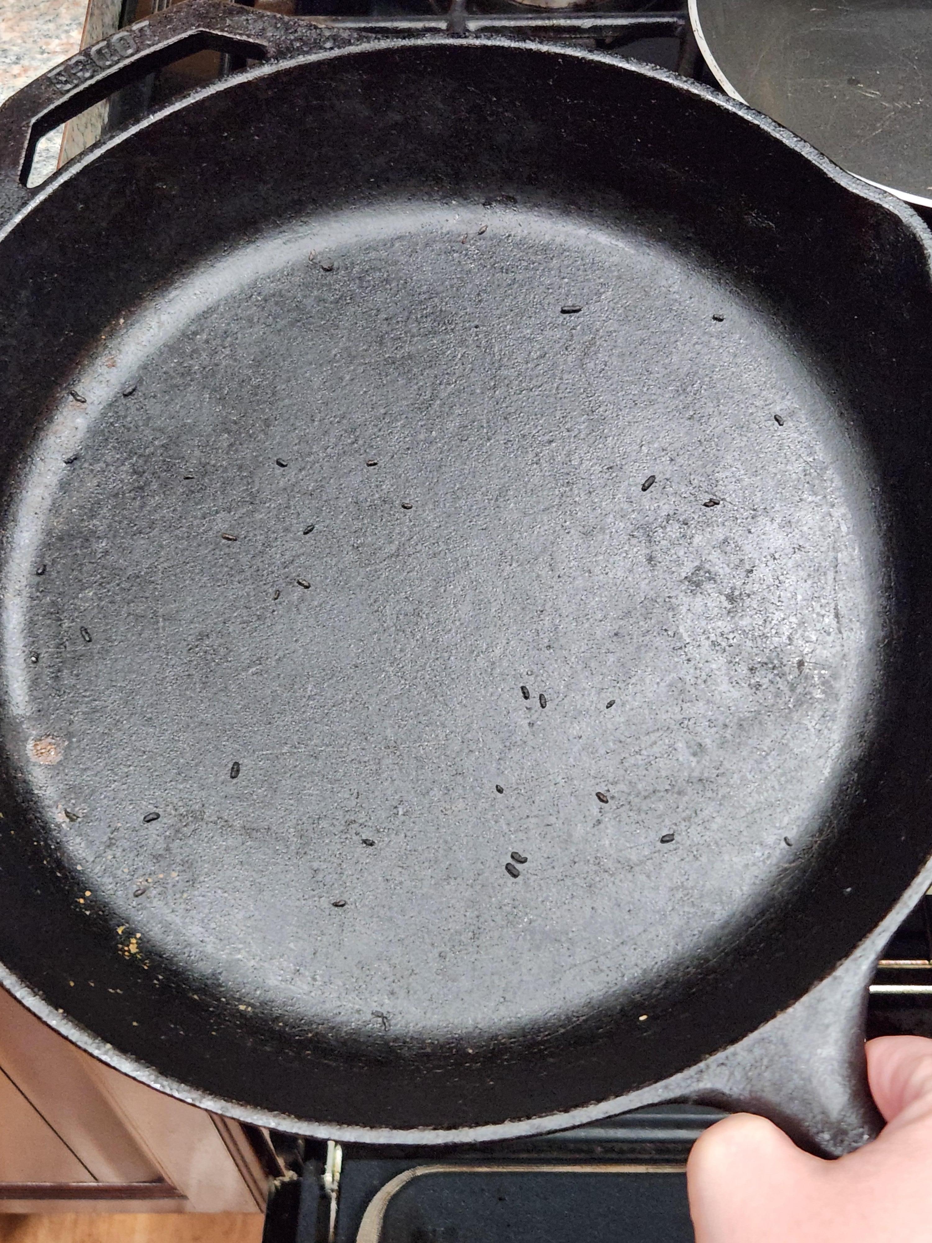 This was stored in the oven, and also has evidence of mice. 