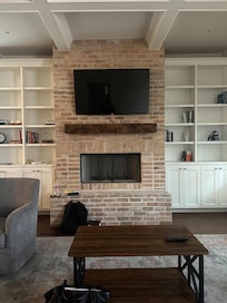 A picture of my stay...no fire...no wi-fi...no tv...