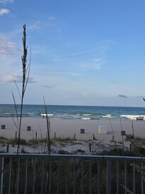This is looking from our patio...perfect!