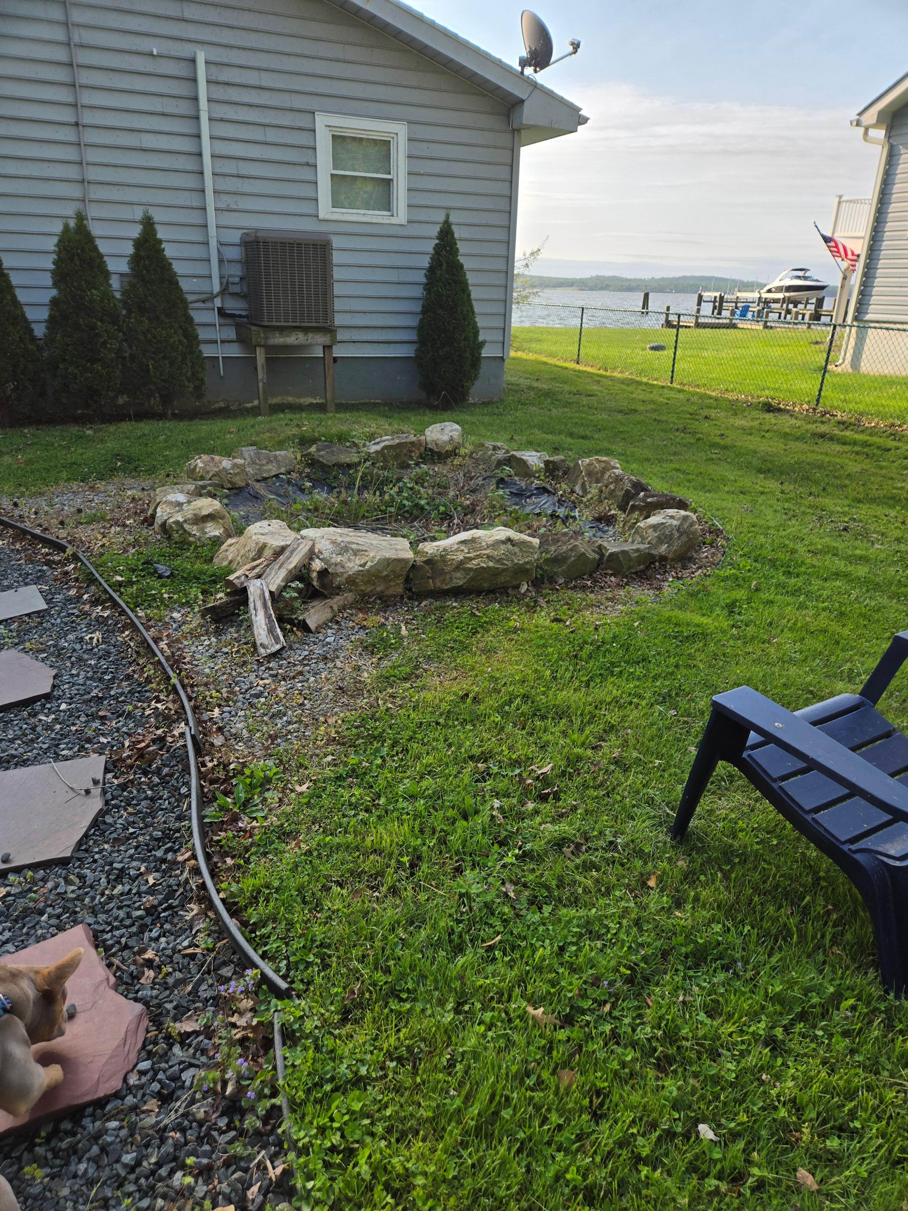 Firepit was not in good shape