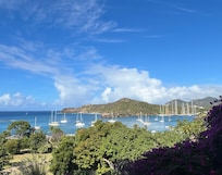 Breakfast view from porch