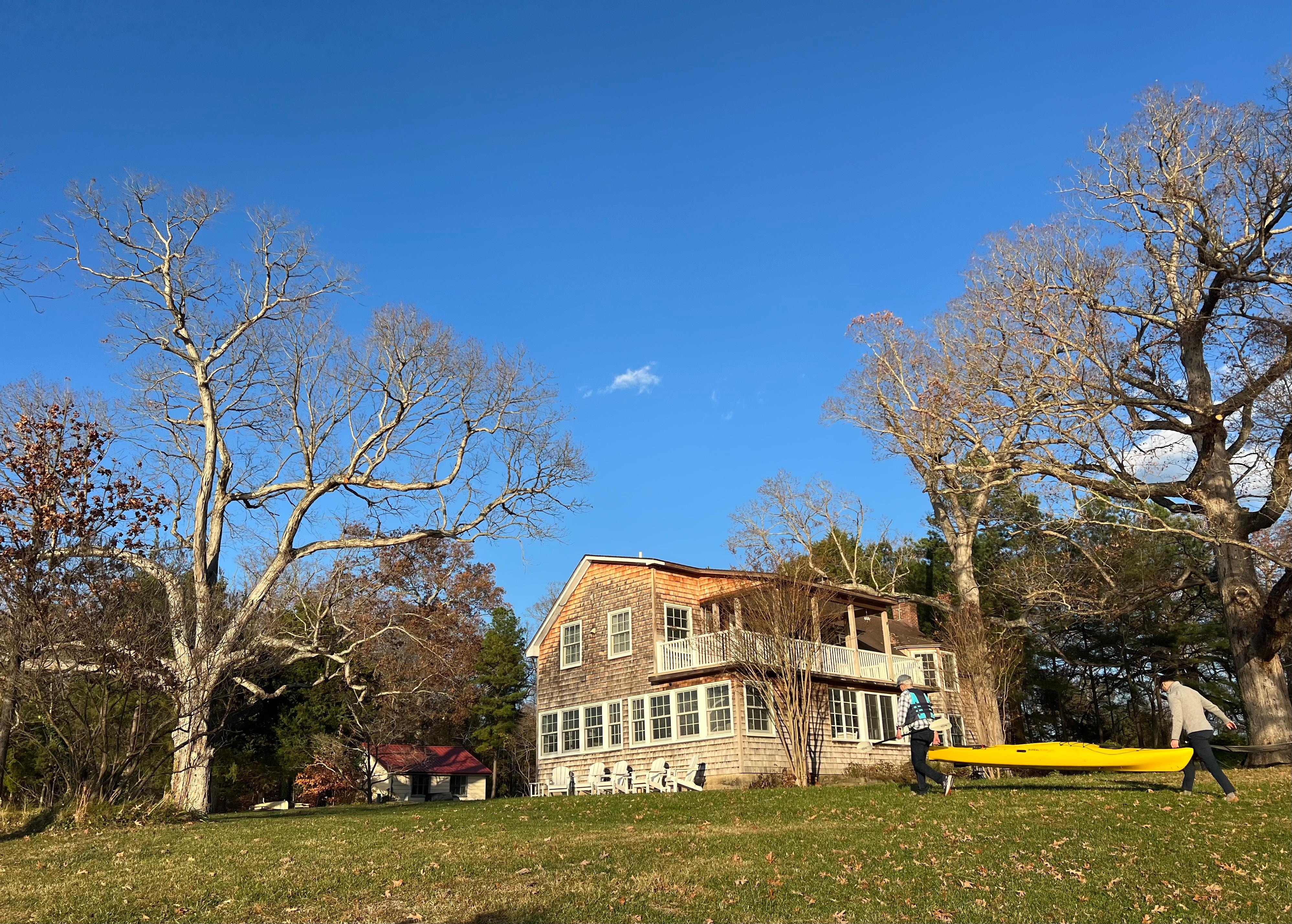 View of home from dock