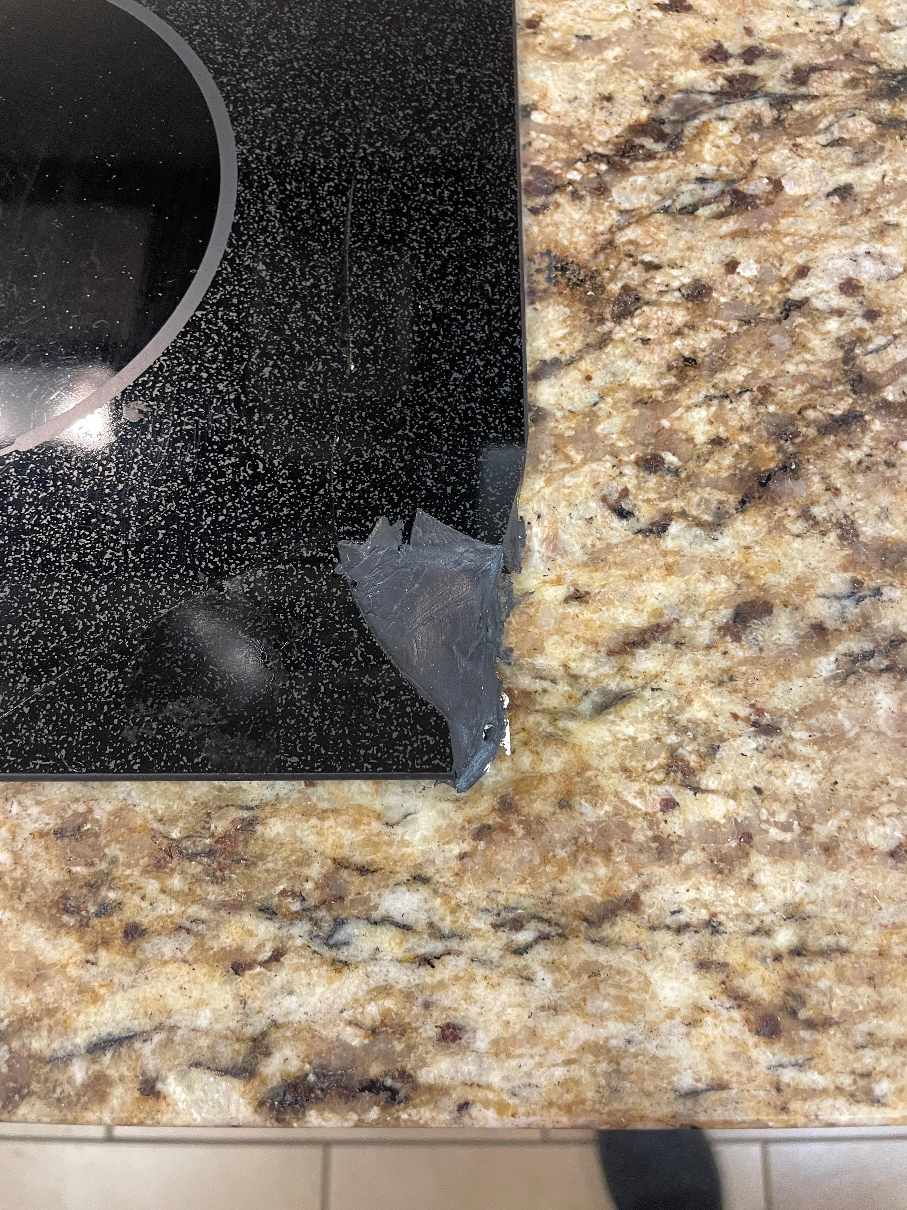 Broken stovetop 