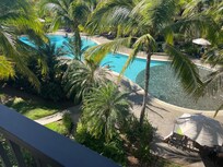 Pool view from balcony