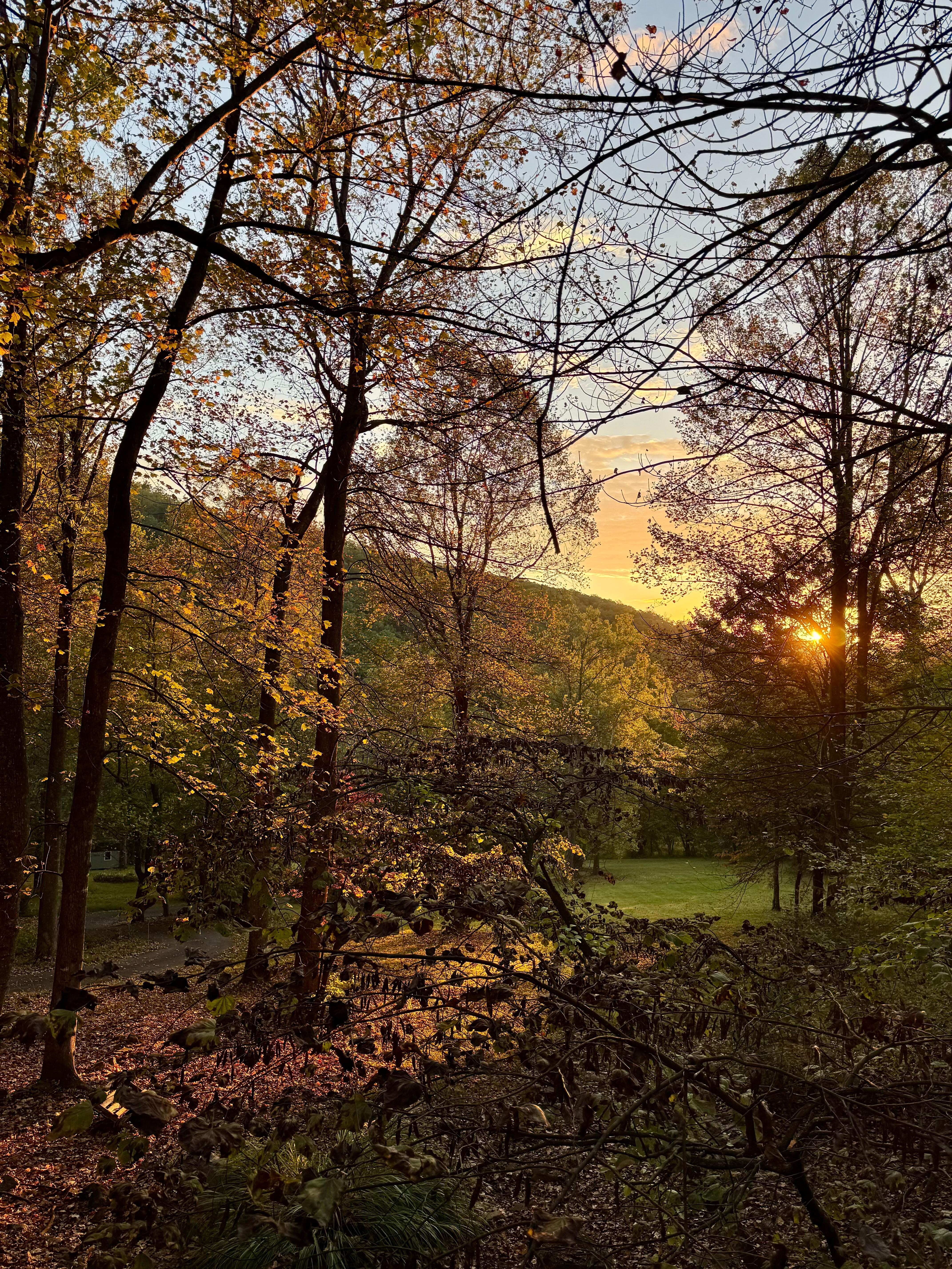 Sunrise from the deck!