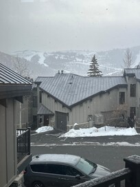 View of some of the slopes from the condo.