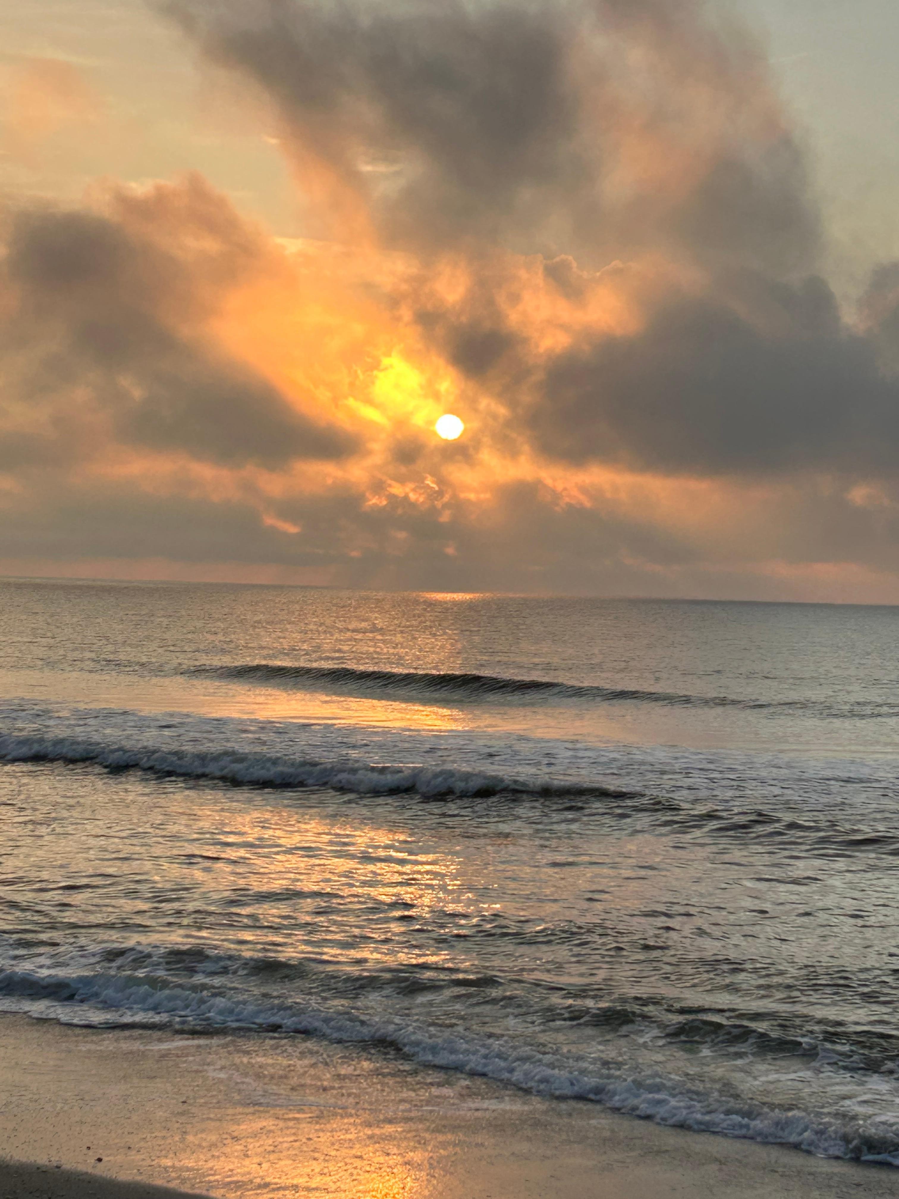Sunrise on the beach