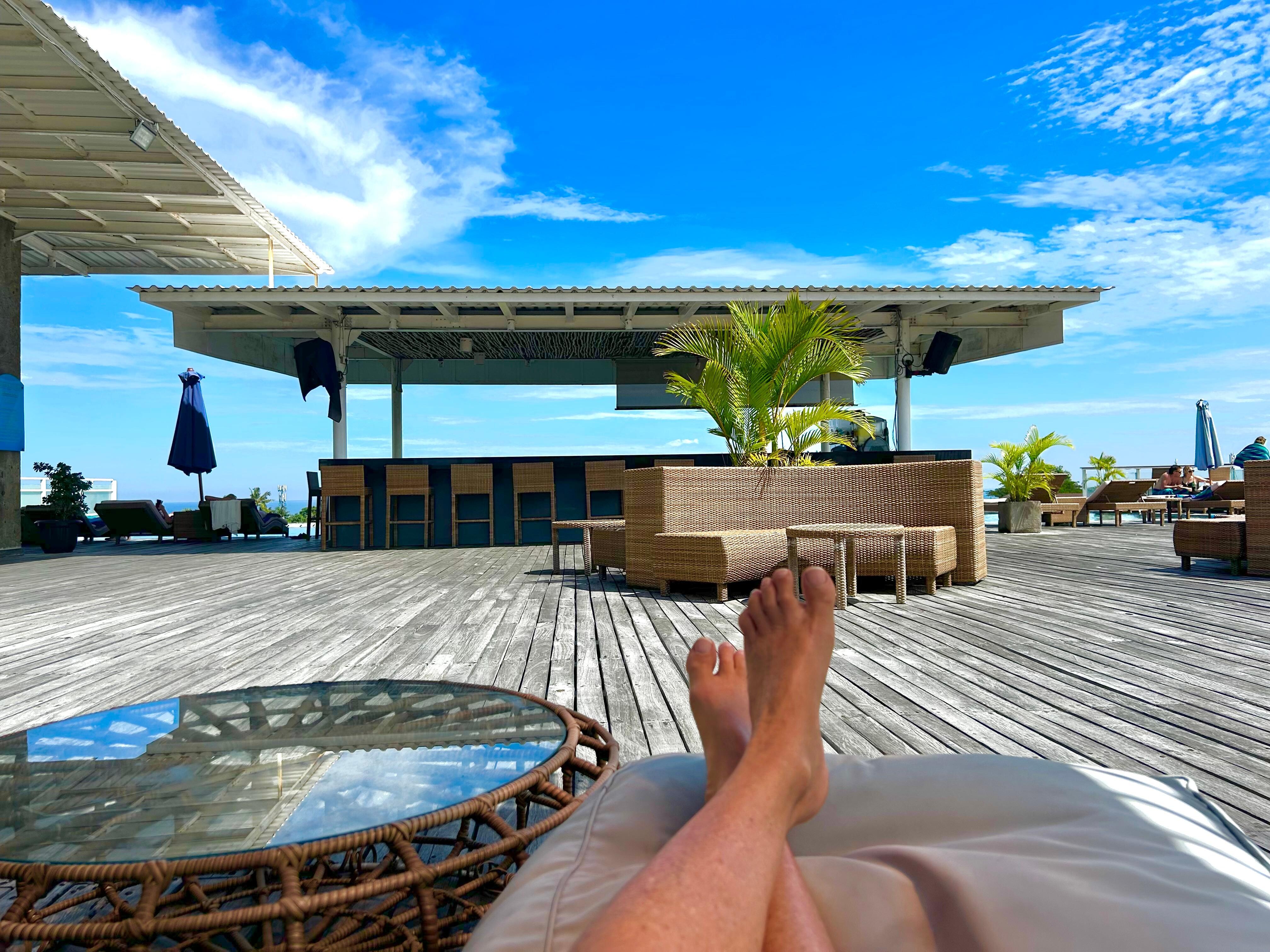 Rooftop pool Adults only