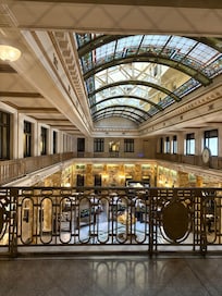The lobby from 2nd floor.