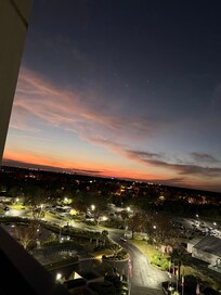 Saturday night sunset