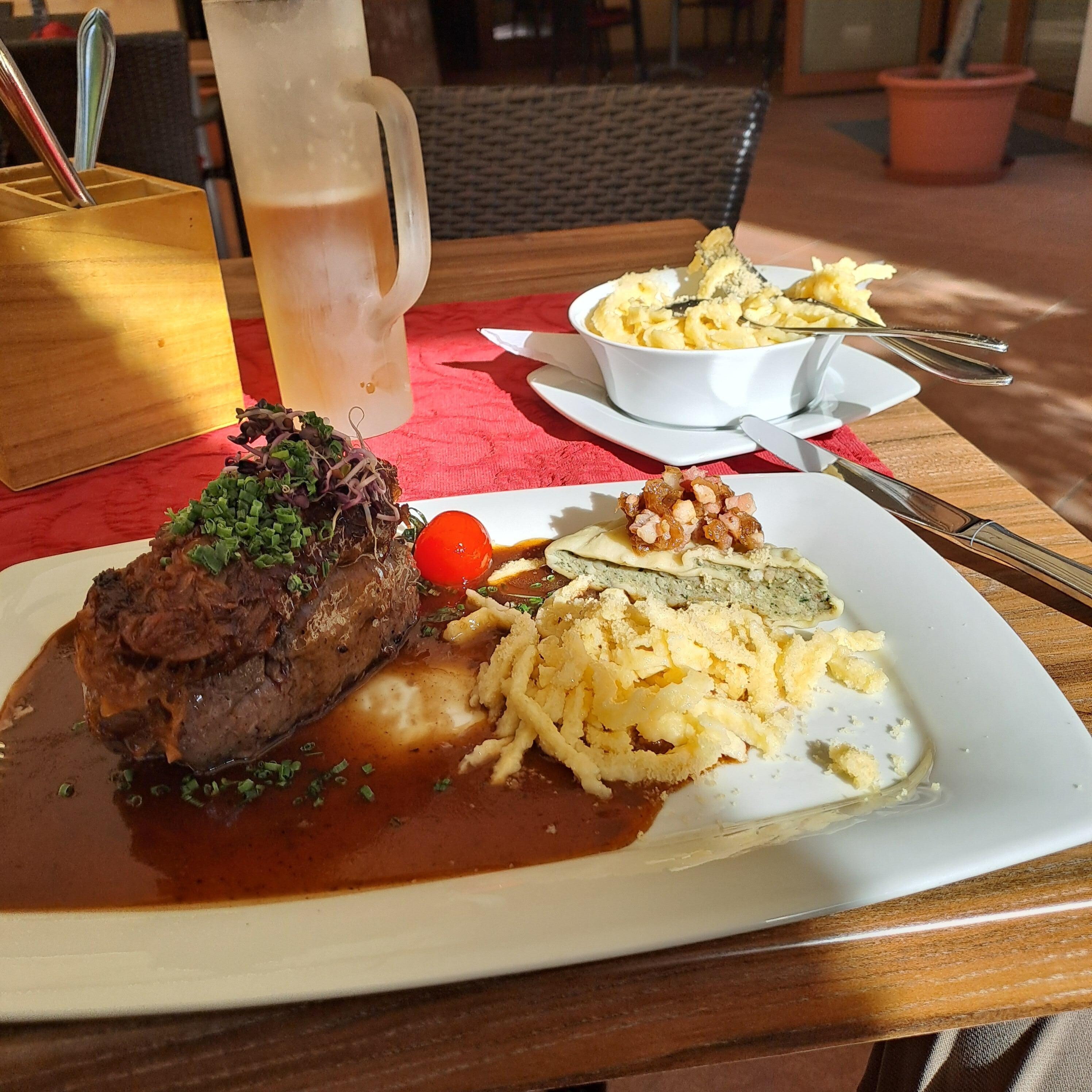 Tolles Abendessen. 