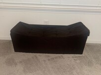 Broken ottoman in master