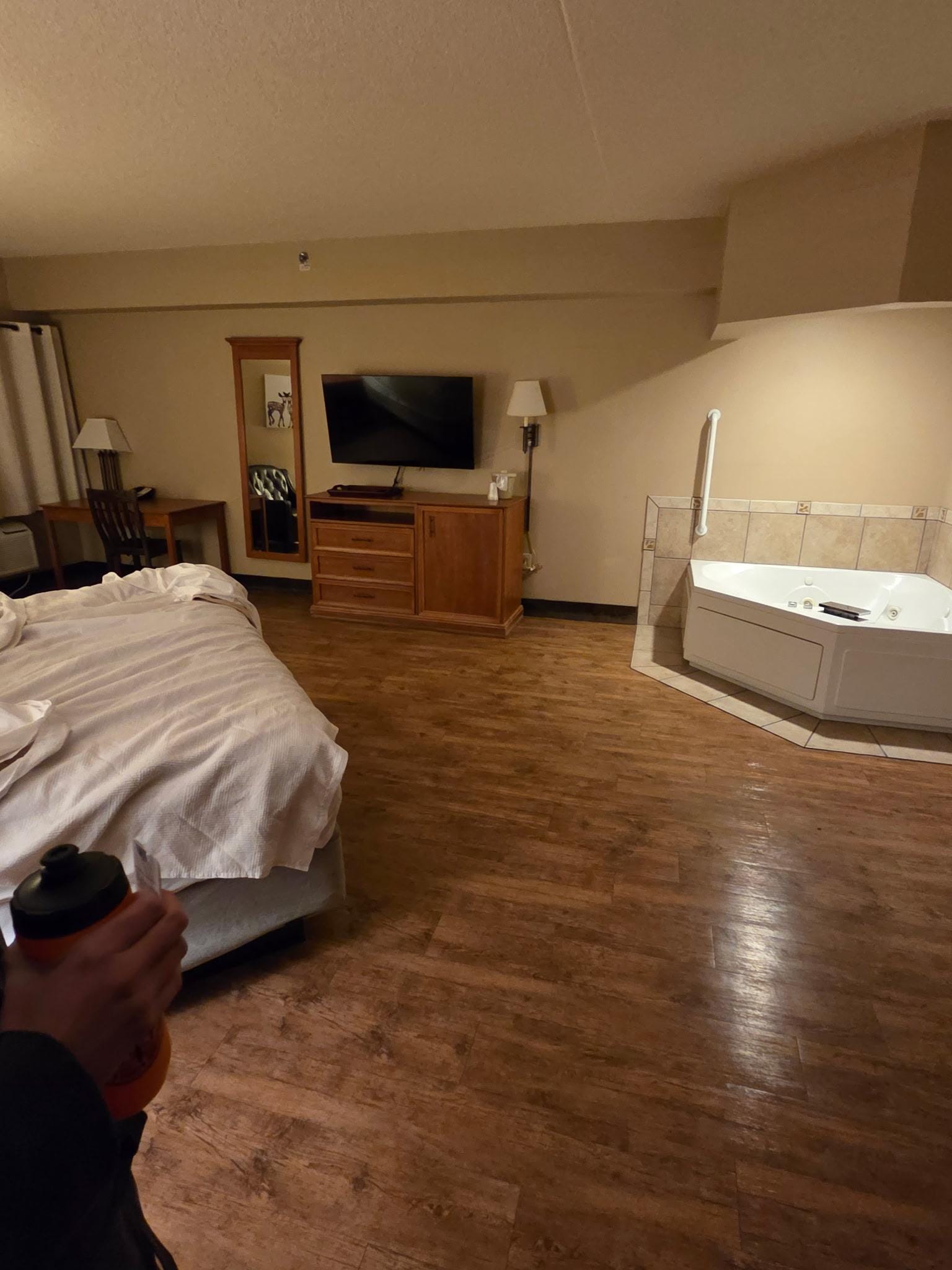 Room that felt unfinished? Uncomfortable