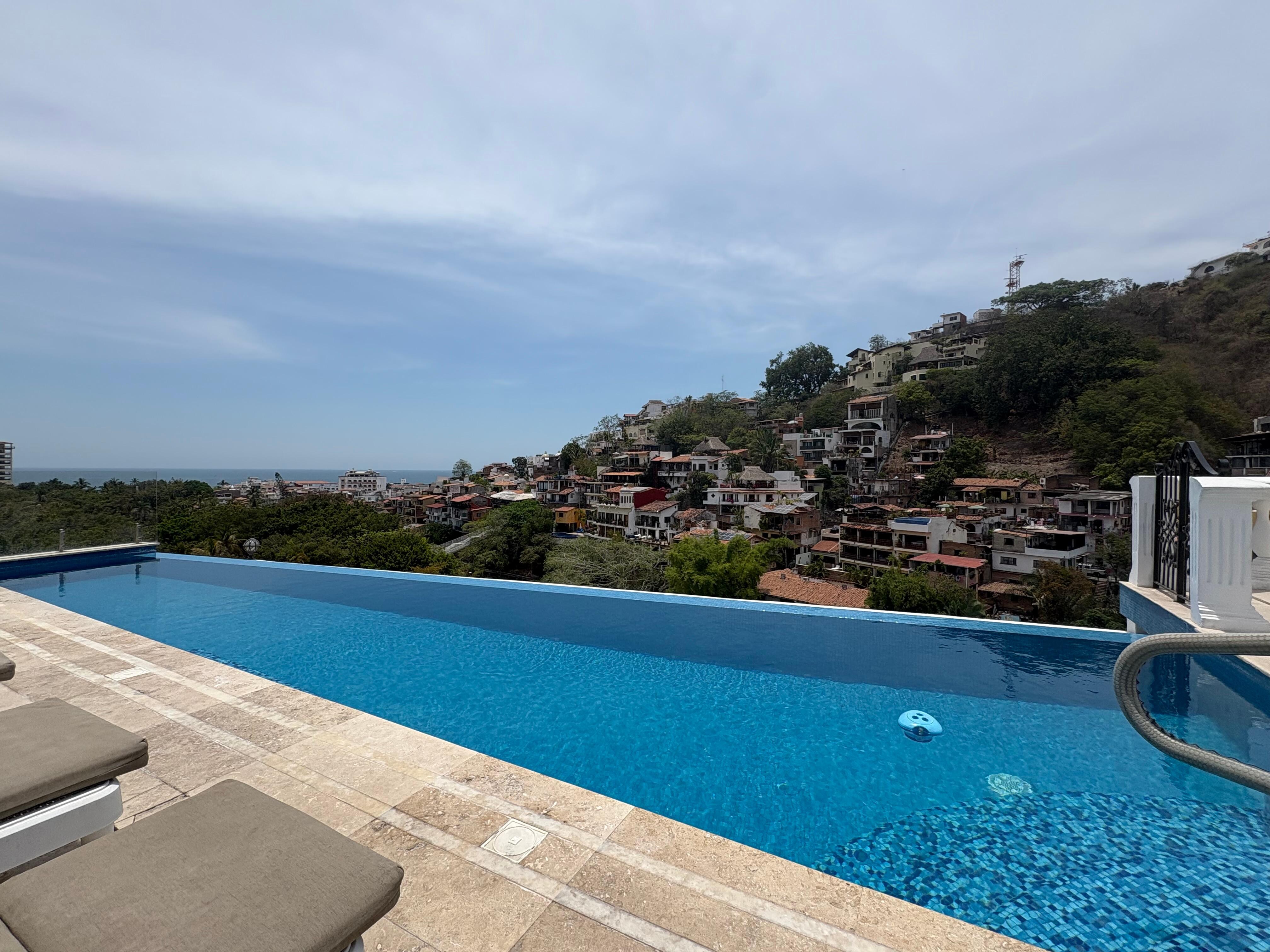 Rooftop pool