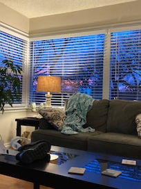 Sunset from living room