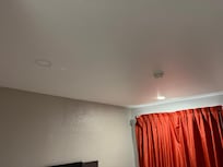 No lighting above headboard