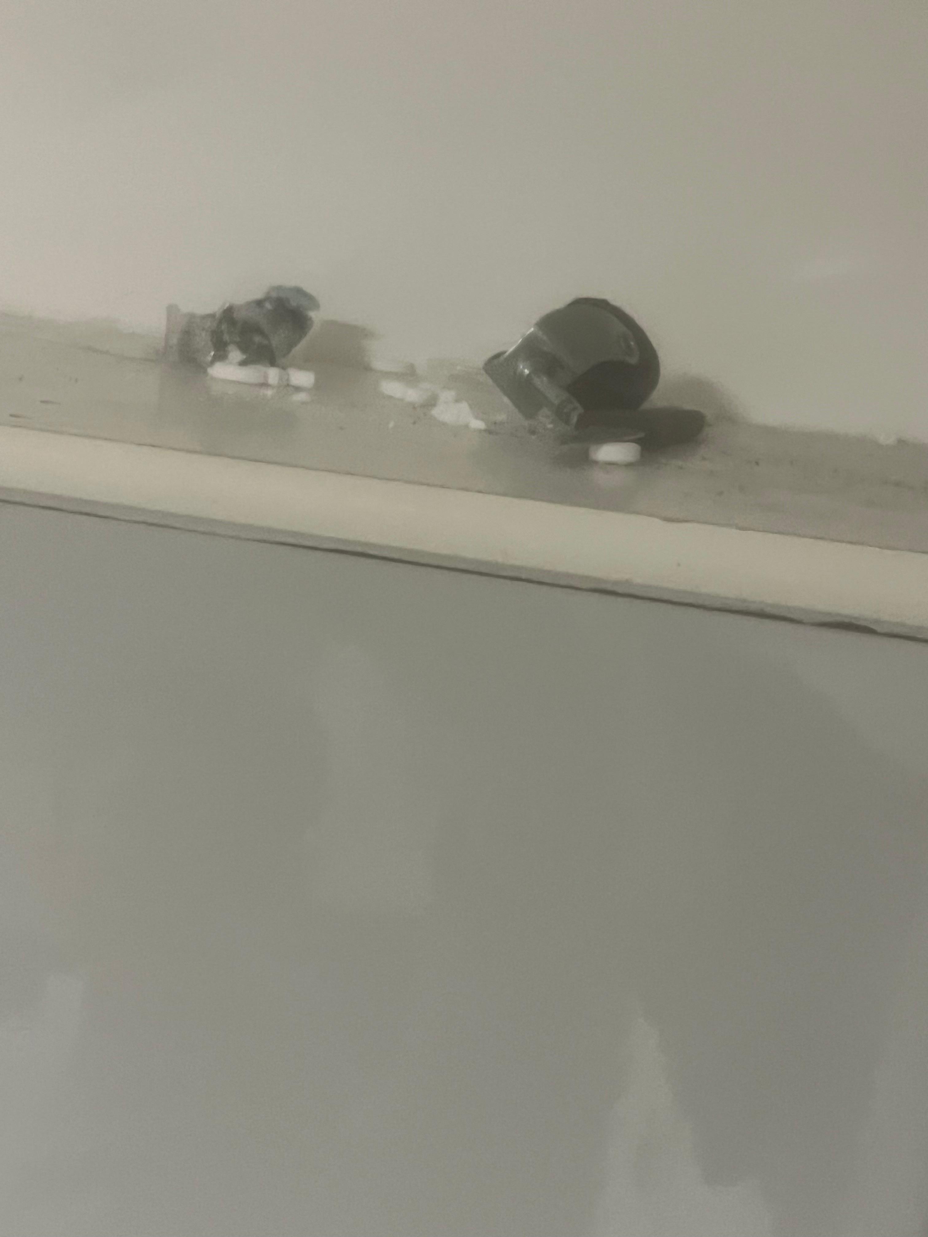 Decided to take a random photo to see how clean the top of a cupboard was, no clue what has been left there