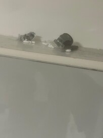 Decided to take a random photo to see how clean the top of a cupboard was, no clue what has been left there