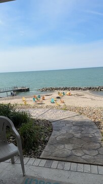 View from the patio