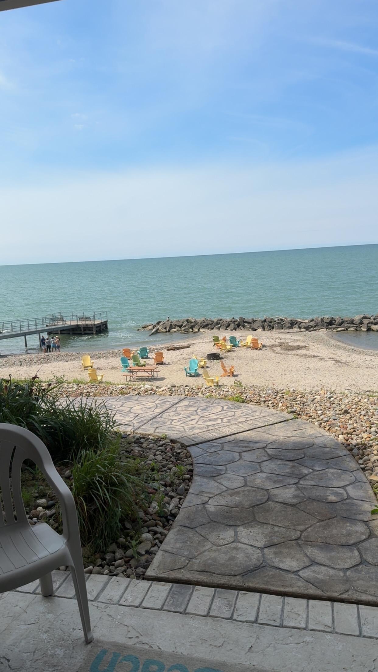 View from the patio 