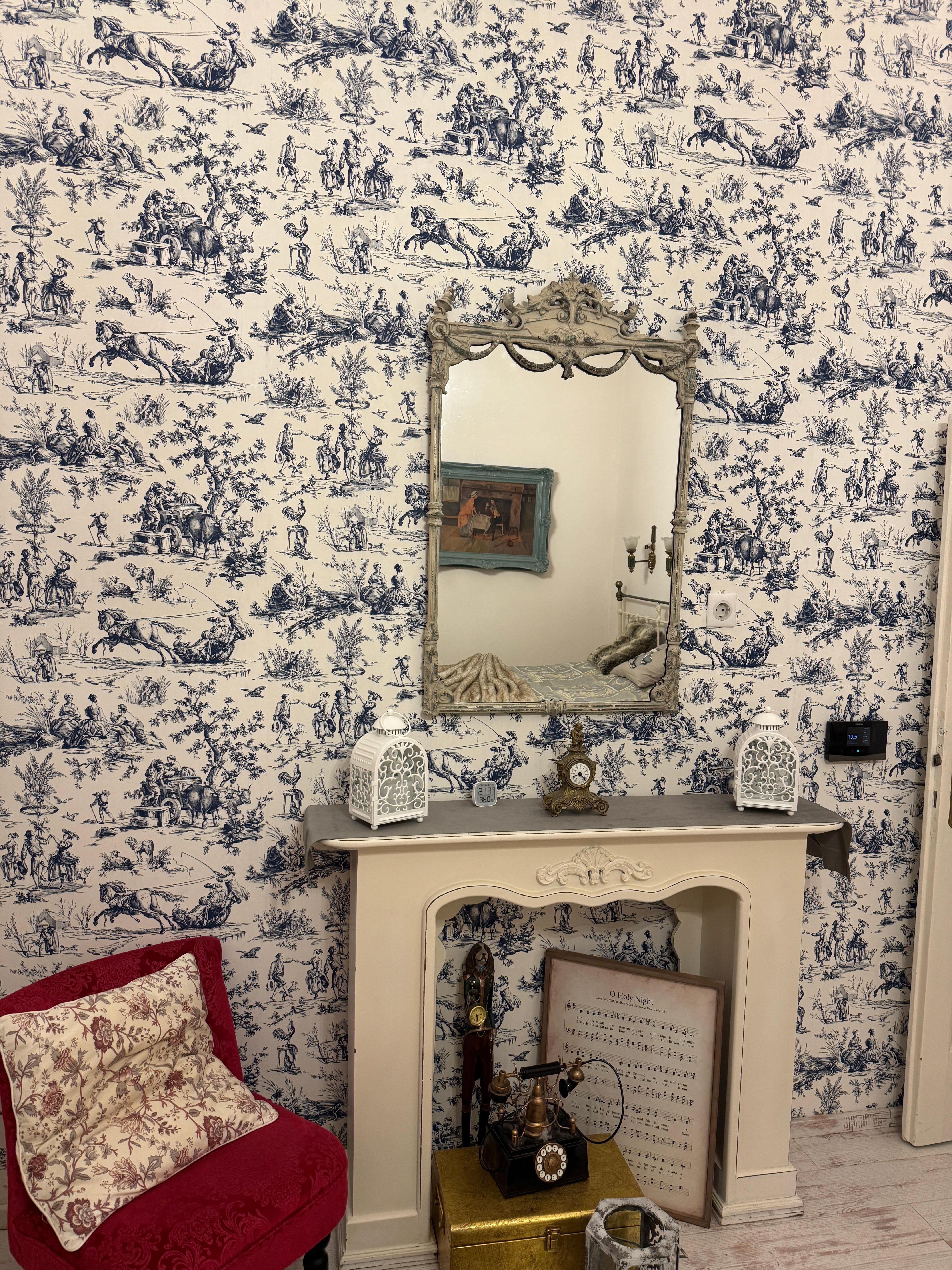 Accent wall. Perfect. 