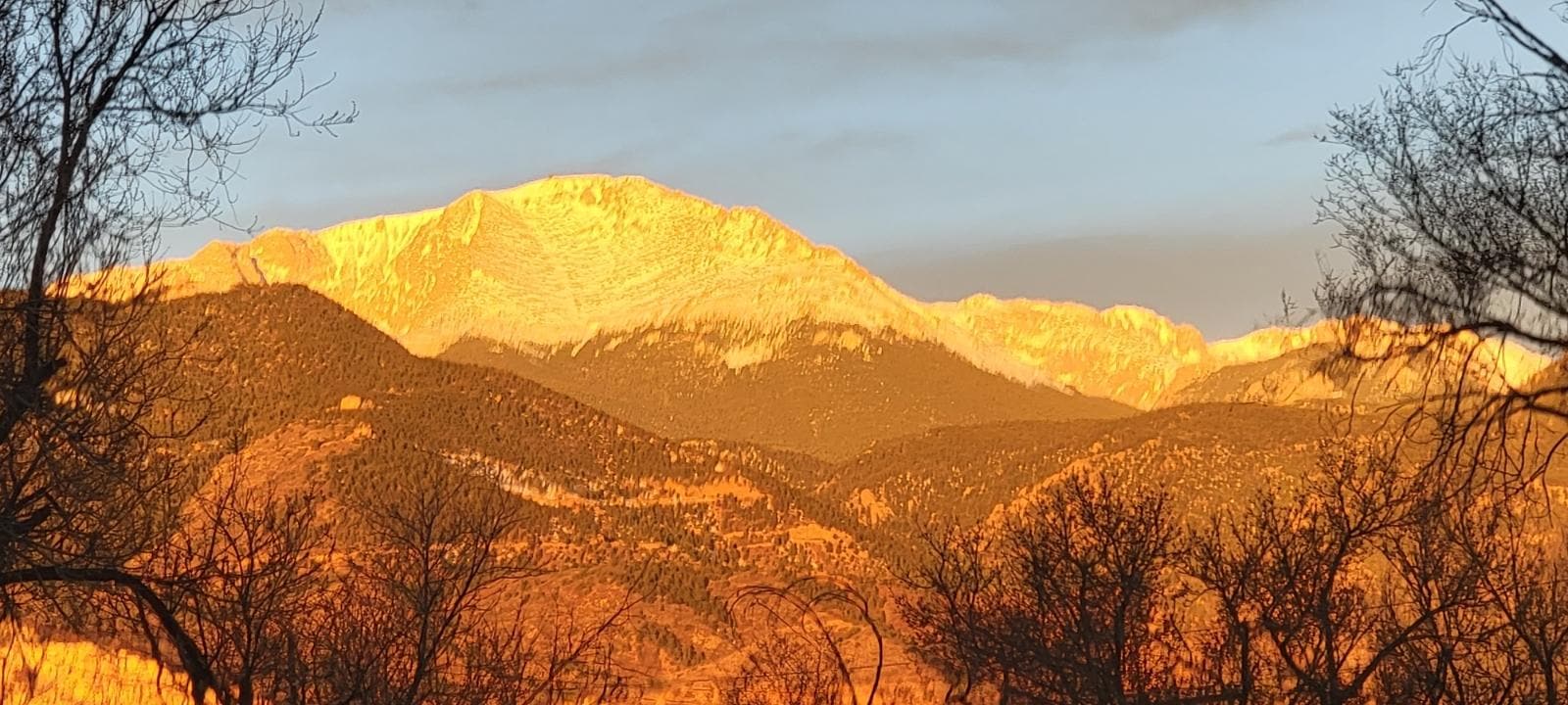 Sunrises are beautiful here