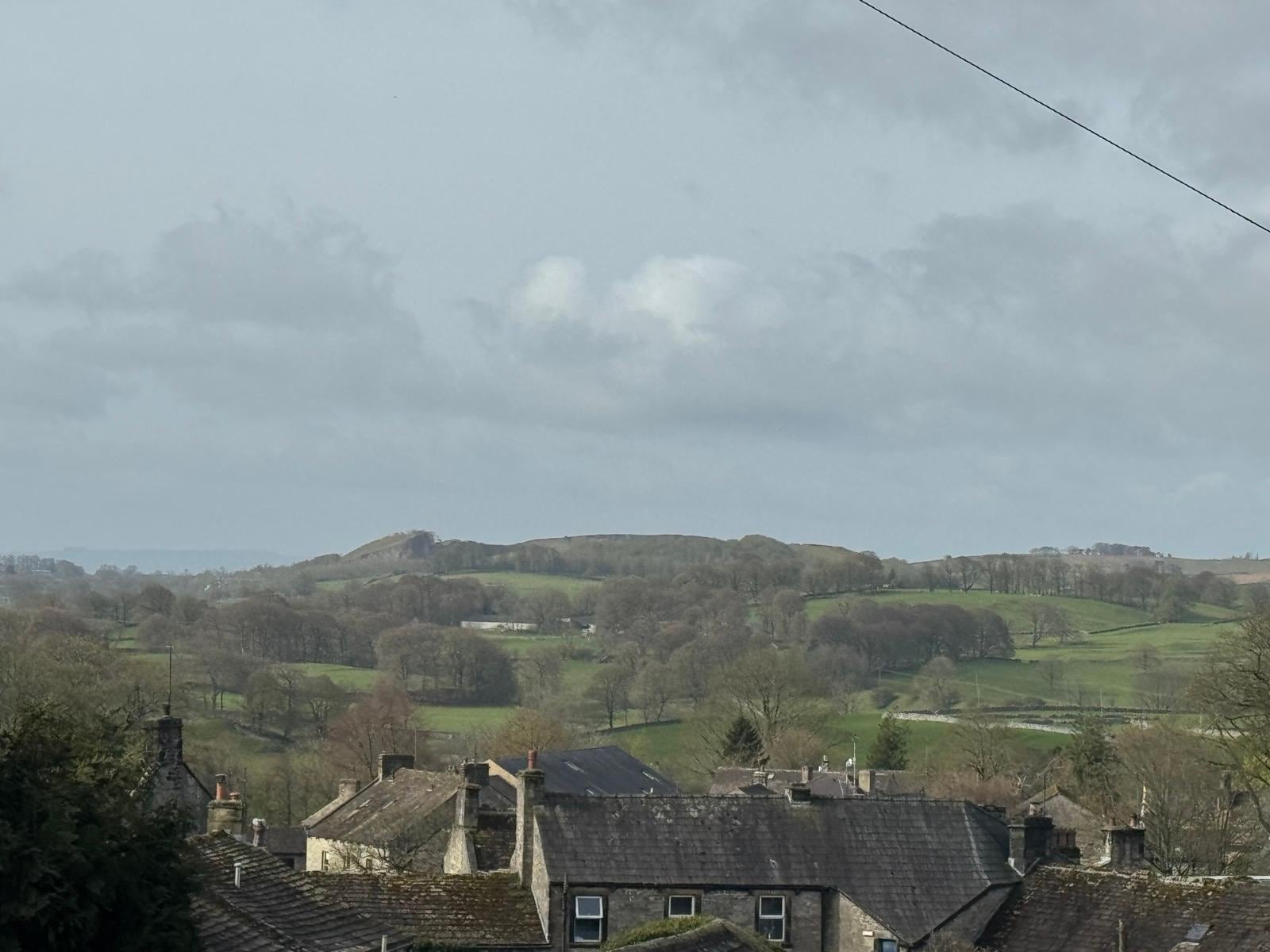 Blick aus dem Schlafzimmer 
