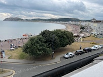 View from room 28 round the bay