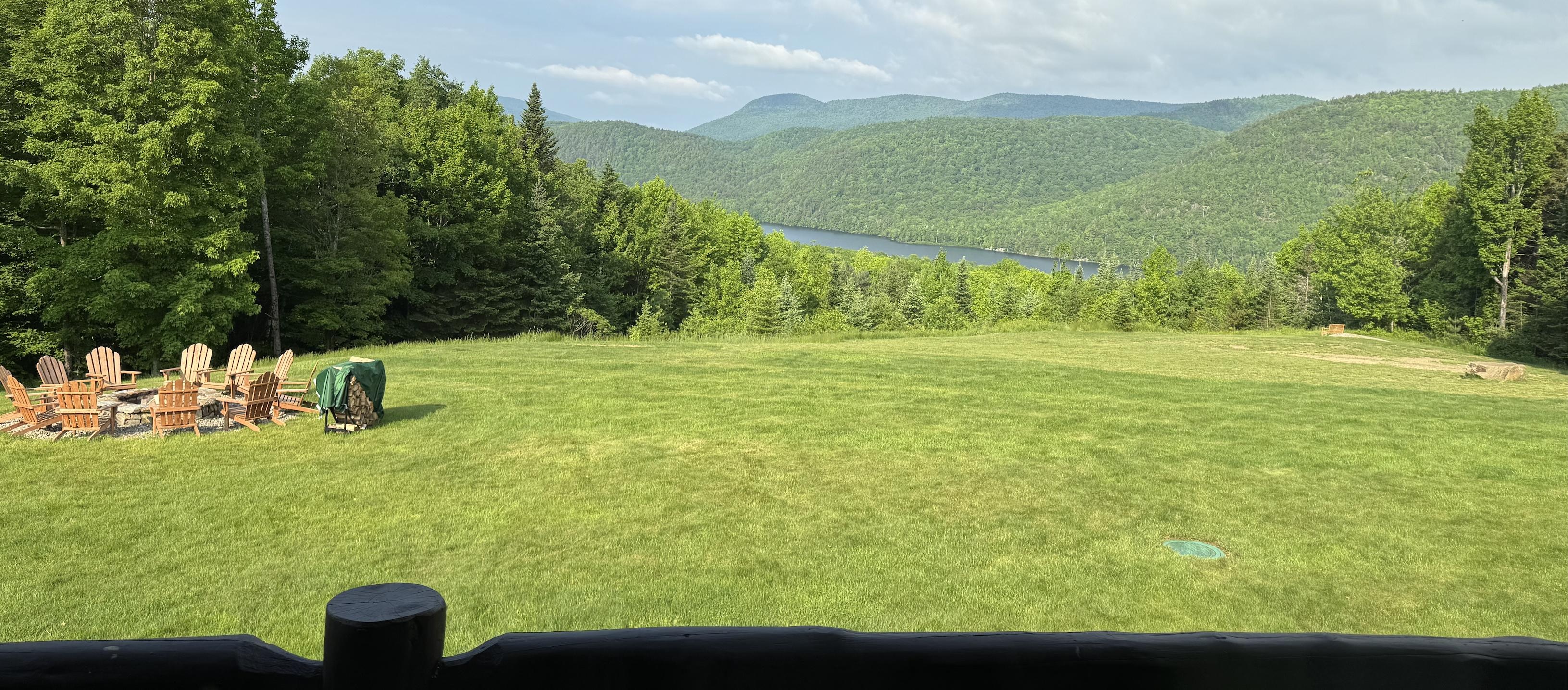 View from balcony