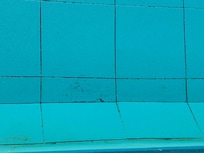 Dirty floor of pool