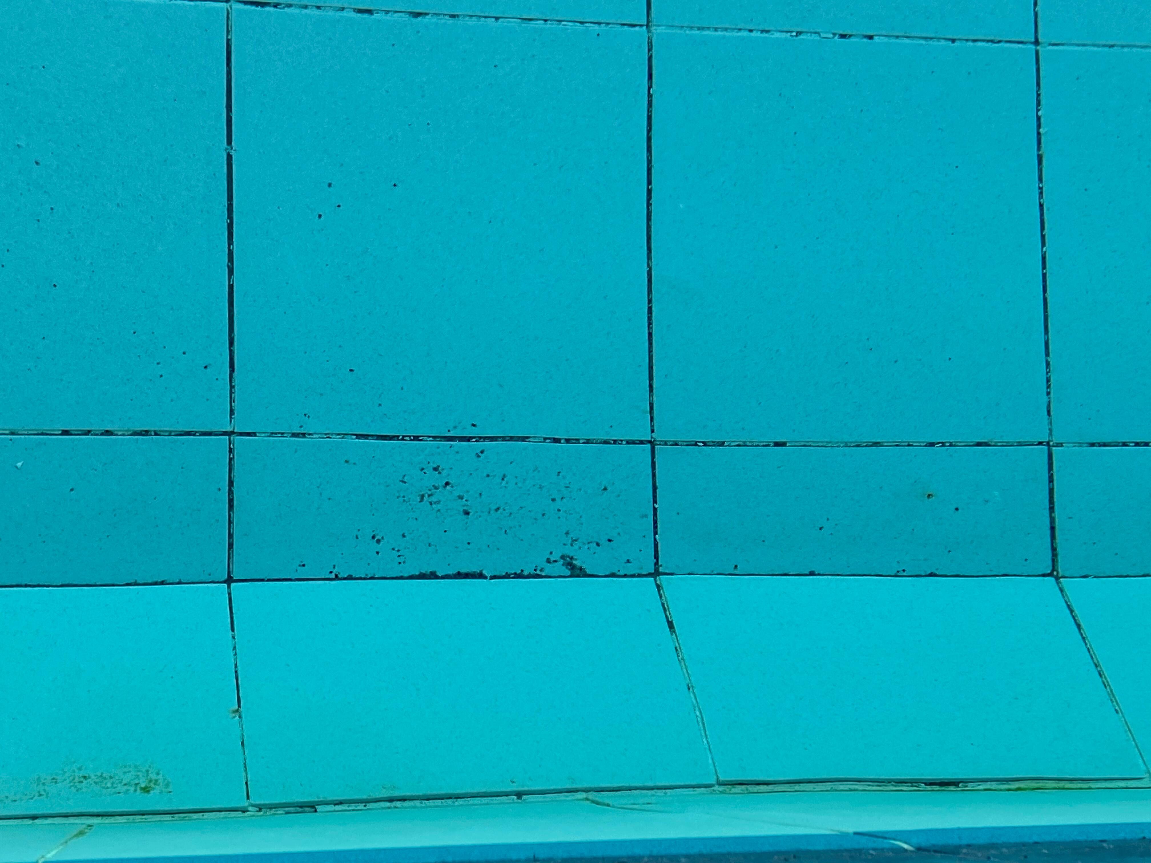 Dirty floor of pool