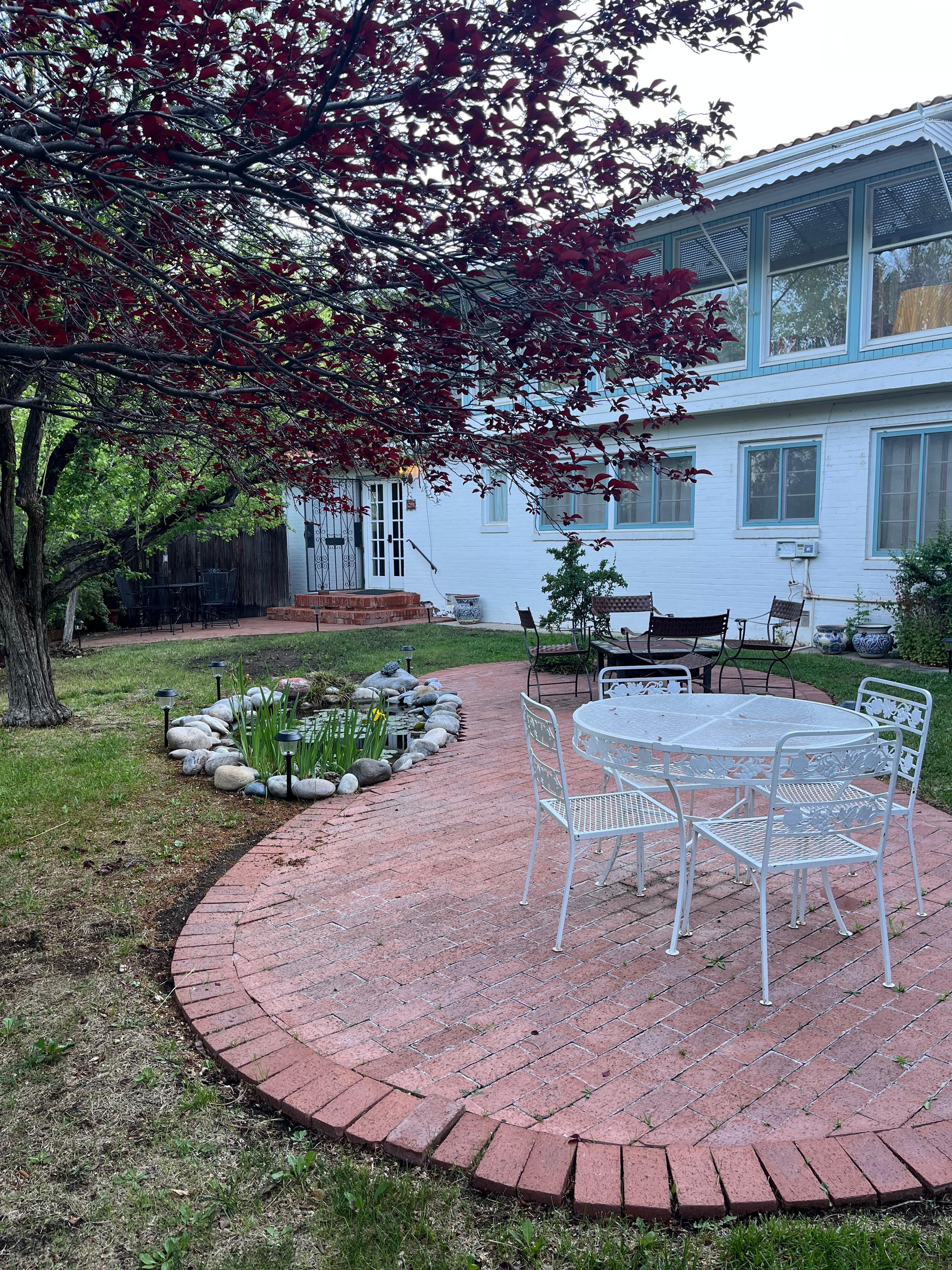 Back patio