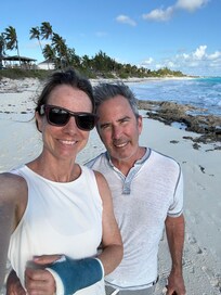 Longer beach walk about 5-10 min walk from Fair Winds