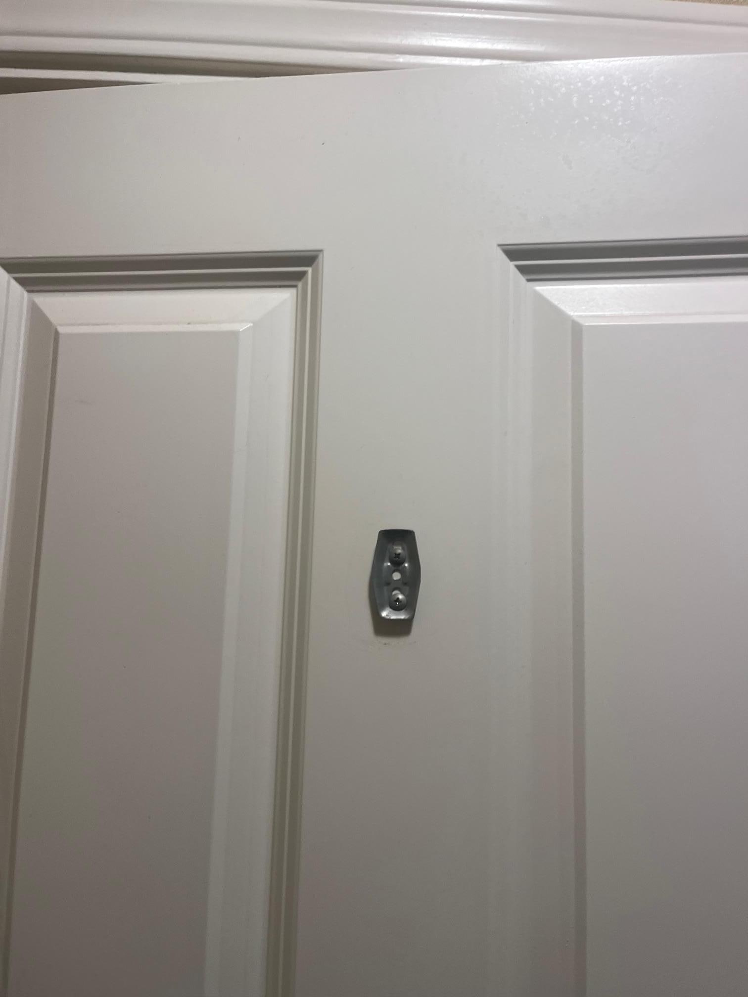 Missing towell holder