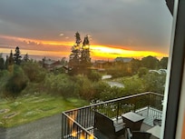 Evening view from family room