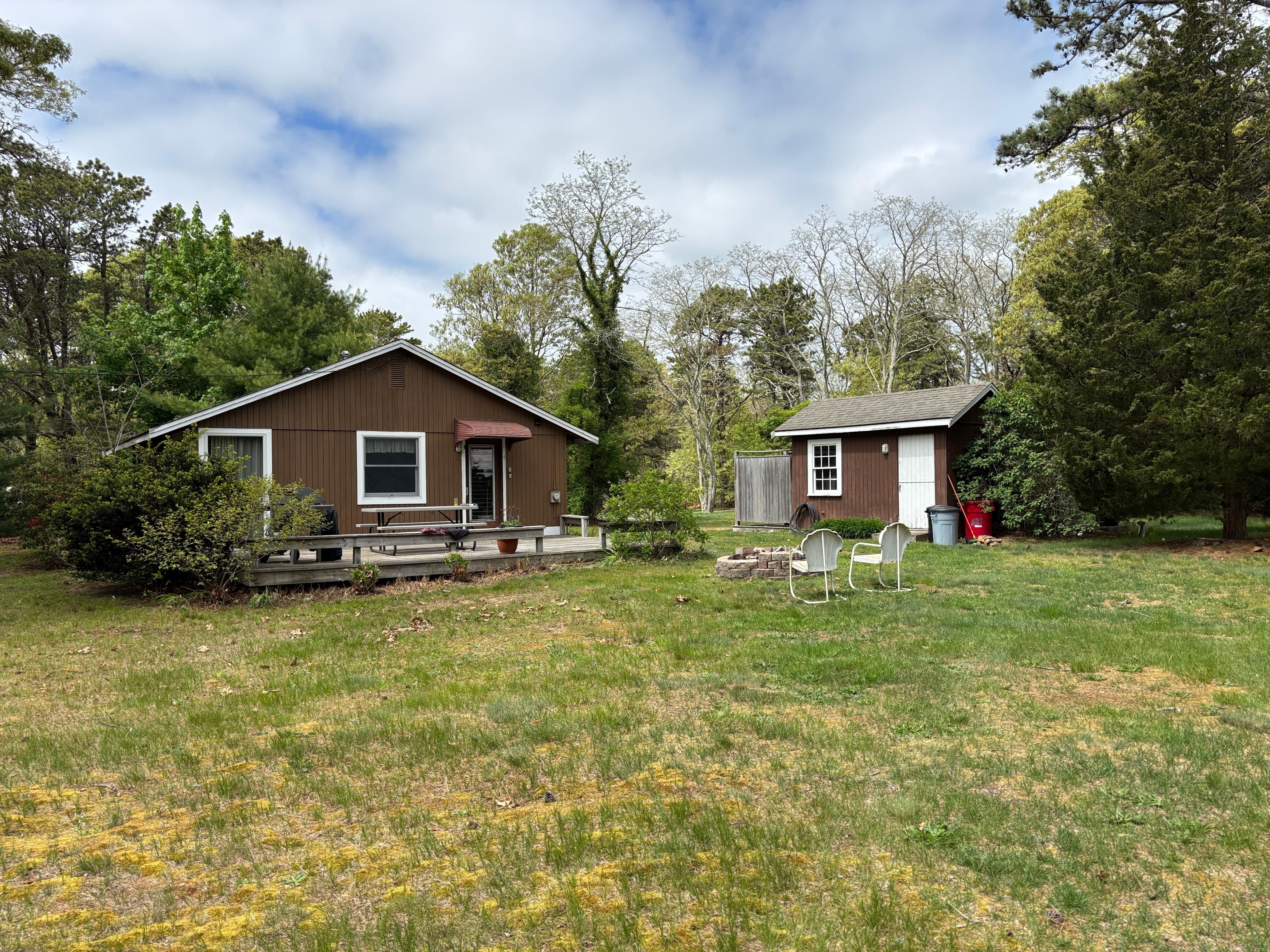 Smaller part of the yard