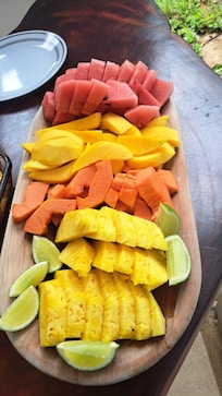 Food prepared by the chef Alcira