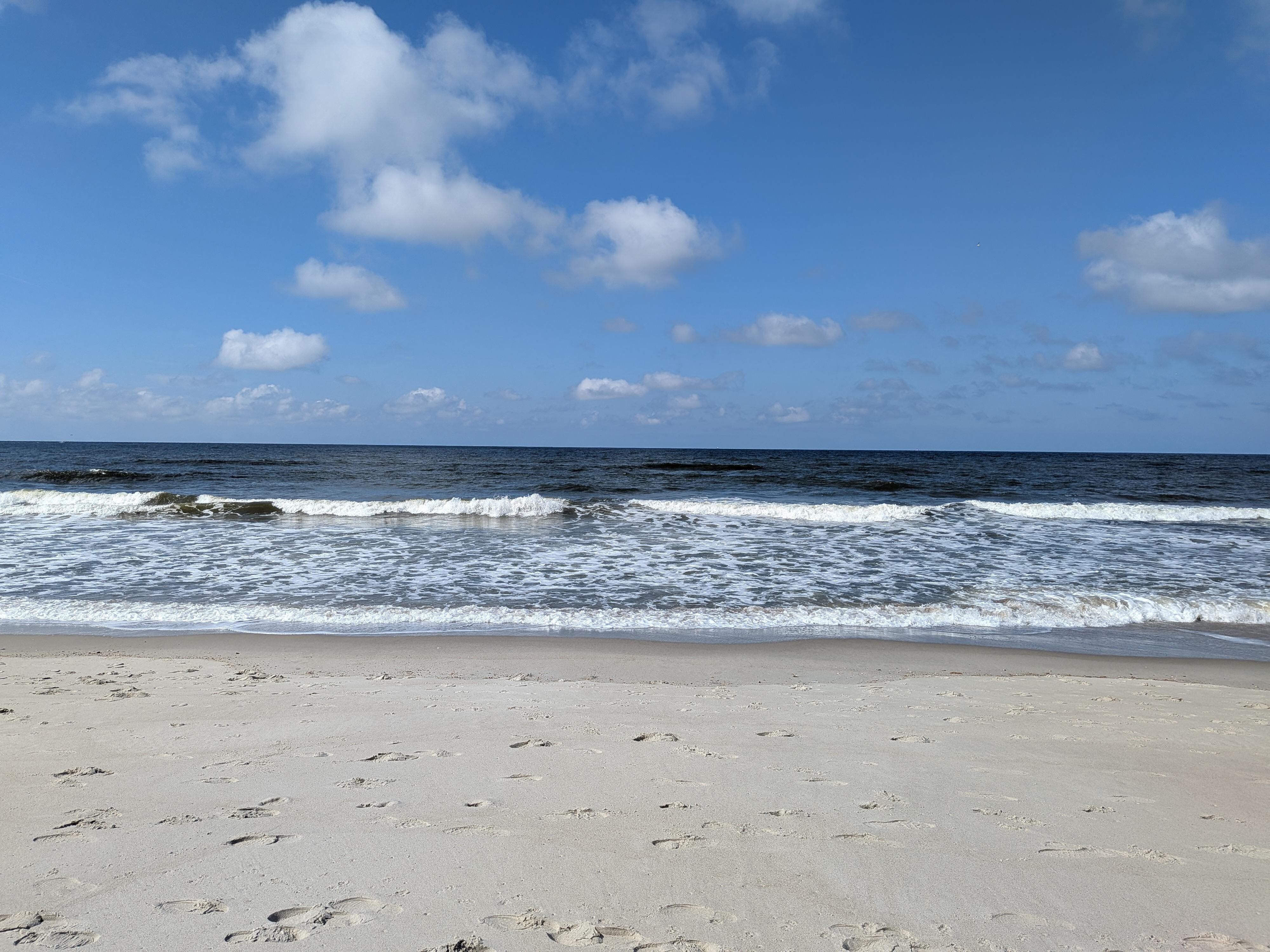 It's a very nice beach!