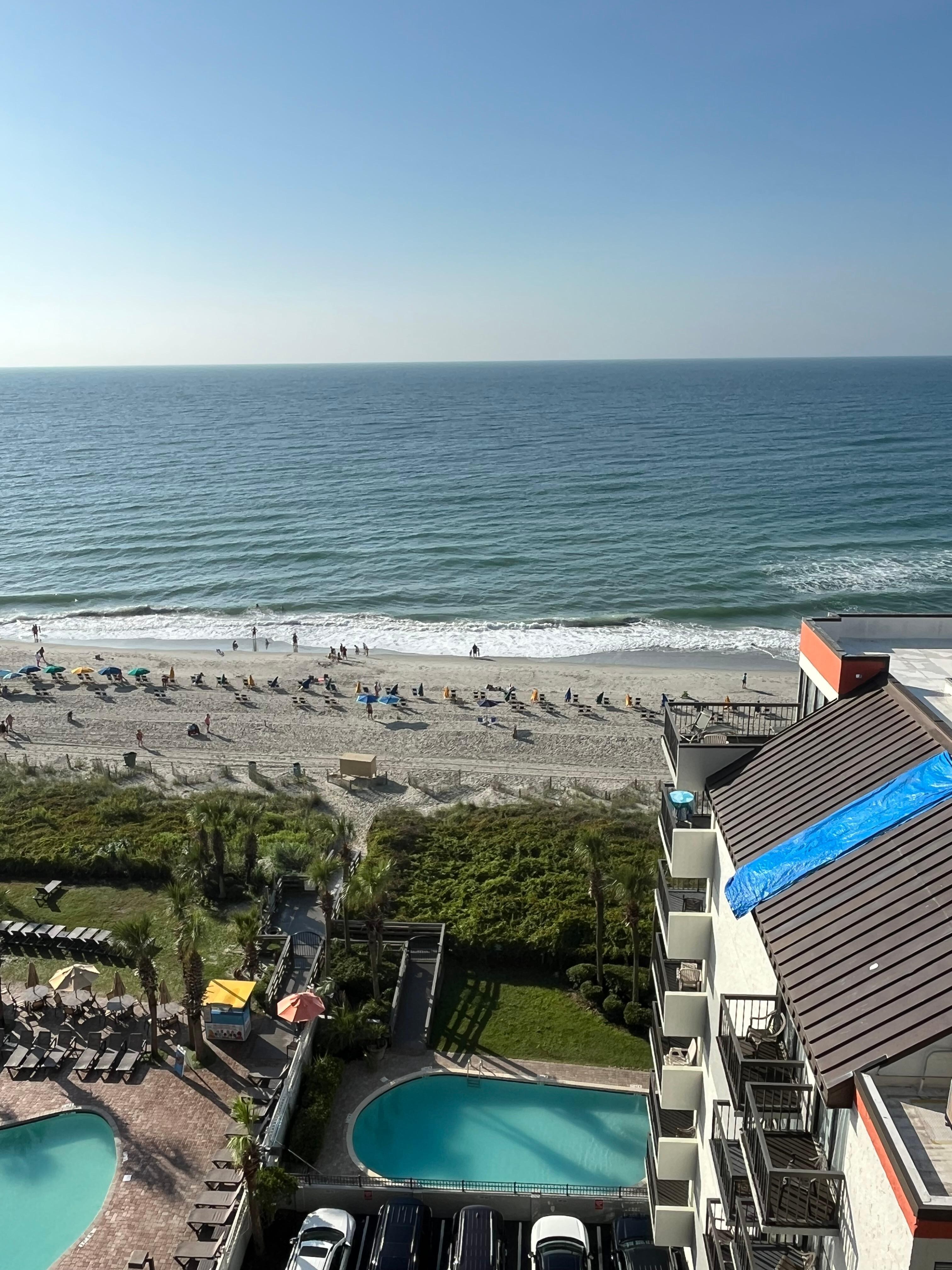 View from the balcony