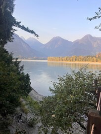 View from back deck