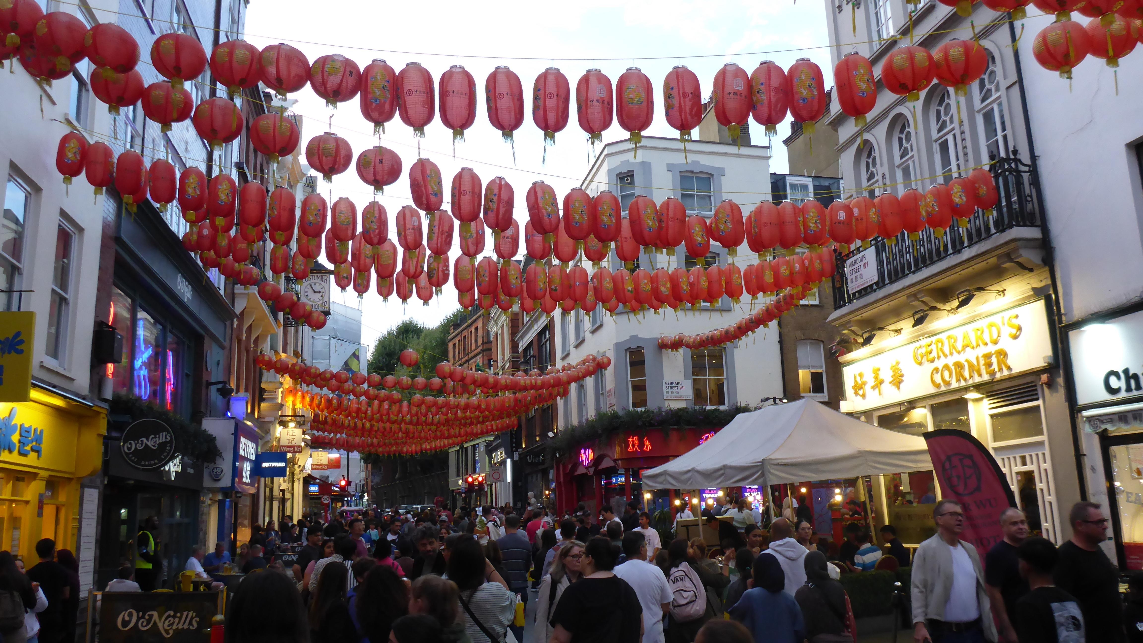 Just a couple blocks from china town