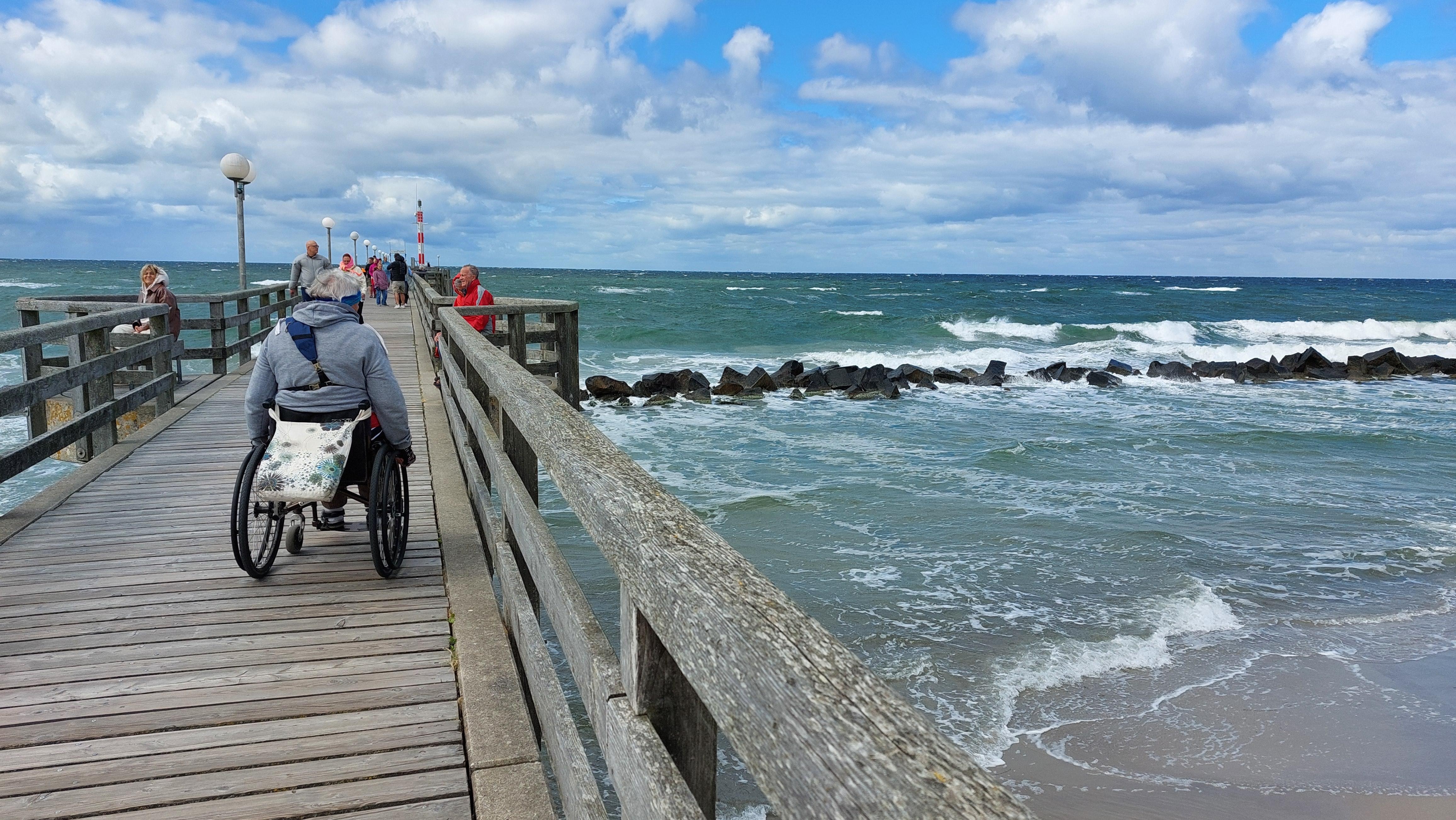 Die Ostsee immer nur von oben erlebt 