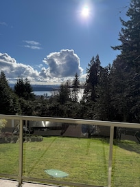 View from deck off kitchen